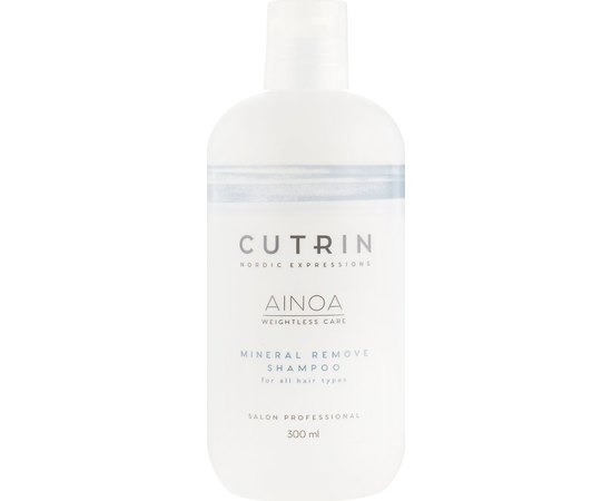 Шампунь для деминерализации волос Cutrin Ainoa Mineral Remove Shampoo, 300 ml