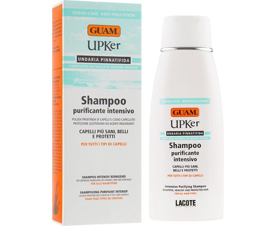 GUAM UPKer Urban Care Shampoo Purificante Шампунь для глибокого очищення волосся, 200 мл, фото _ab__is.image_number.default