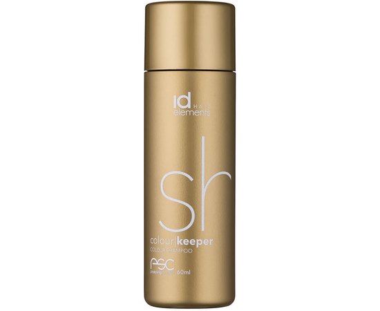 id HAIR Gold Colour Keeper- Shampoo Шампунь для пофарбованих і норм волосся для подорожей, 60 мл, фото 