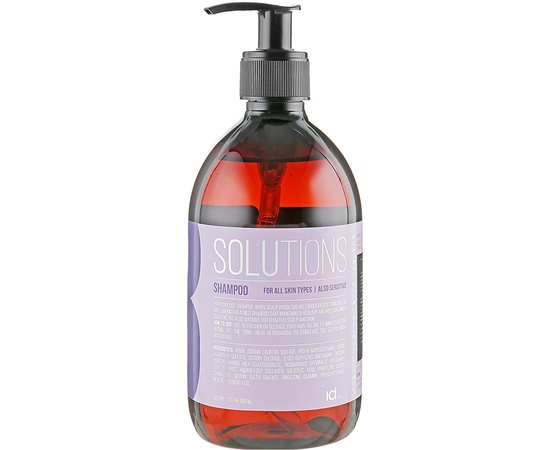 Шампунь для всех типов кожи головы id Hair Solutions №3 Shampoo, изображение 3