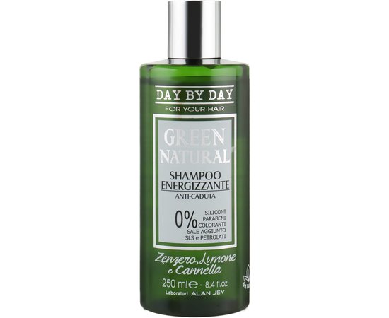 Шампунь енергетичний проти випадання Alan Jey Green Natural Shampoo, 250 ml, фото 