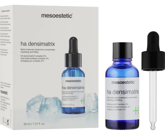 Сыворотка интенсивная мульти-молекулярная омолаживающая Mesoestetic HA Densimatrix, 30 ml, изображение 5