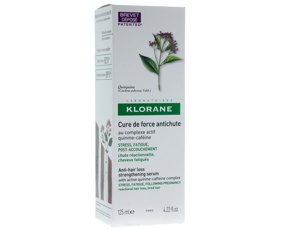 Klorane Serum for Hair"Healing Power Against Hair Loss"Сироватка лікувальна сила проти випадіння волосся, 125 мл, фото _ab__is.image_number.default