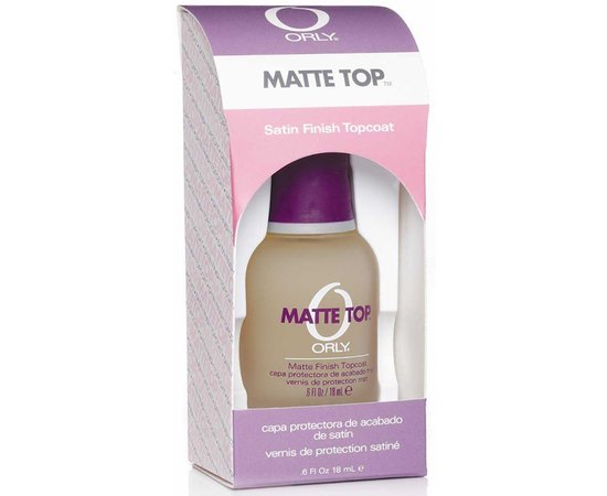 Матовое покрытие Orly Matte Top Coat, 18 ml