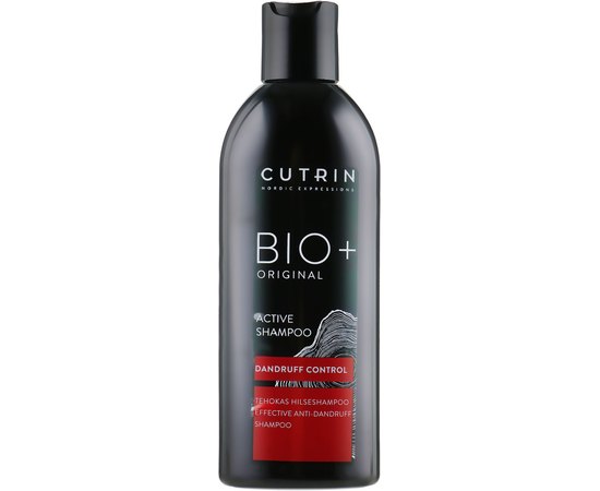 Шампунь оригінальний активний проти лупи Cutrin Bio + Original Active Shampoo, 200 мл, фото 