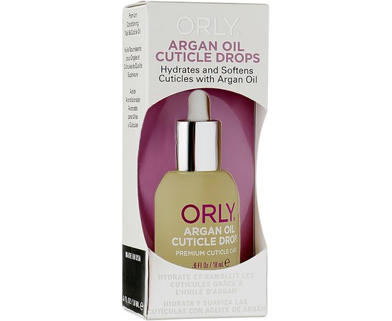 Orly Argan Oil Cuticle Drops Арганова олія для кутикули, 18 мл, фото 