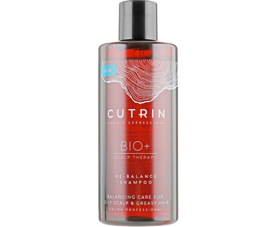 Шампунь балансуючий і зволожуючий Cutrin Bio+ Re-Balance Shampoo, 250 мл, фото 