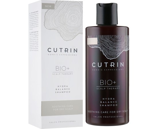 Балансуючий зволожуючий шампунь Cutrin Bio+ Hydra Balance Shampoo, 250 ml, фото _ab__is.image_number.default
