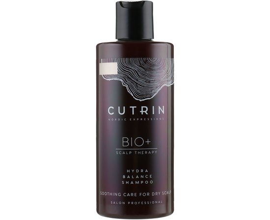 Балансирующий увлажняющий шампунь Cutrin Bio+ Hydra Balance Shampoo, 250 ml