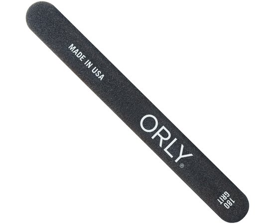 Черная пилка для ногтей 180 грит Orly Black Board