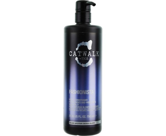 Фиолетовый кондиционер для волос Tigi Catwalk Fashionista Violet Conditioner, изображение 2