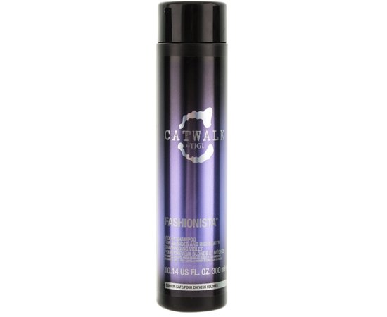 Фиолетовый шампунь для волос Tigi Catwalk Fashionista Violet Shampoo, 300 ml