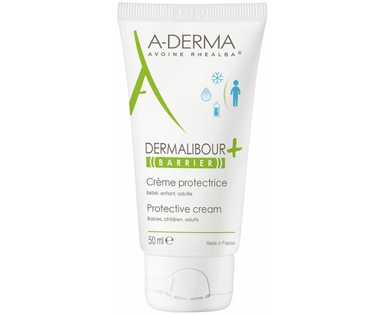 A-Derma Dermalibour + Barrier Protective Cream Бар'єр ізолюючий крем, 50 мл, фото 