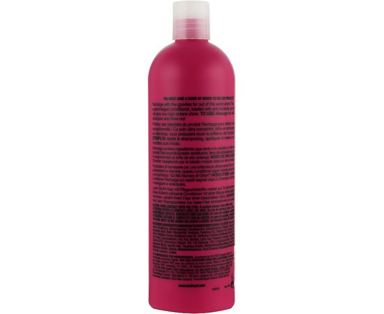 Кондиционер для блеска волос Tigi Bed Head Superfuels Recharge High-Octane Shine Conditioner, 750ml, изображение 2