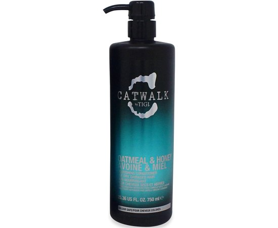 Кондиционер восстанавливающий для волос Tigi Catwalk Oatmeal & Honey Conditioner, изображение 2