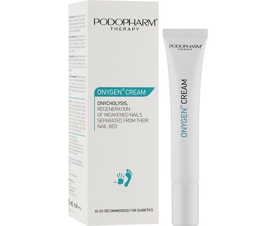 Крем для восстановления ногтей Podopharm Onygen Cream, 20 ml, изображение 2
