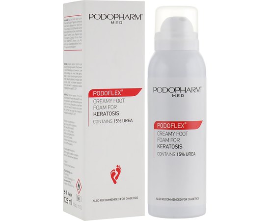 Podopharm Podoflex Крем піна для стоп проти гіперкератозу, 125 мл, фото _ab__is.image_number.default