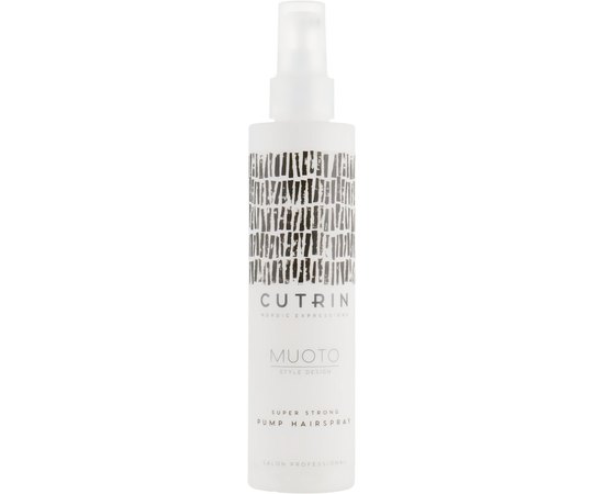 Лак-спрей екстрасильної фіксації Cutrin Muoto Extra Strong Pump Hairspray, 200 ml, фото 