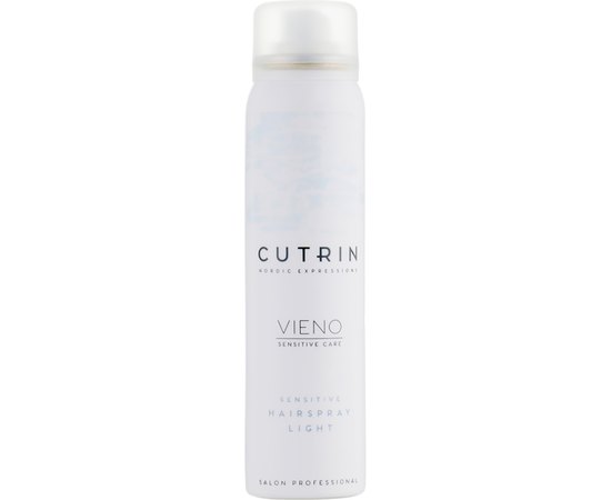 Легкий лак для чувствительных волос Cutrin Vieno Sensitive Hairspray Light, 300 ml