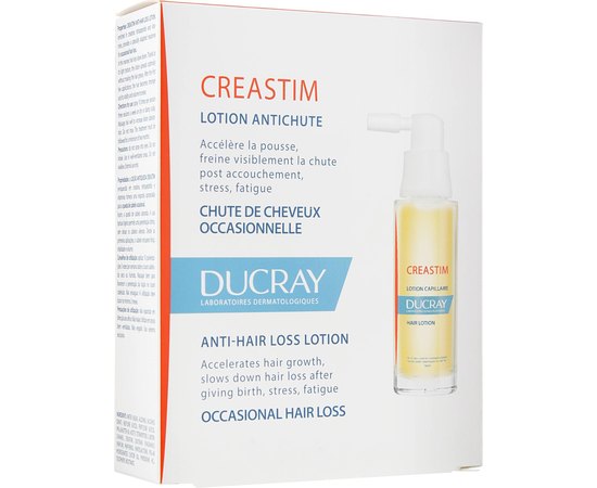 Ducray Creastim Anti-hair Loss Lotion Лосьон проти випадіння волосся, 2x30 мл, фото _ab__is.image_number.default