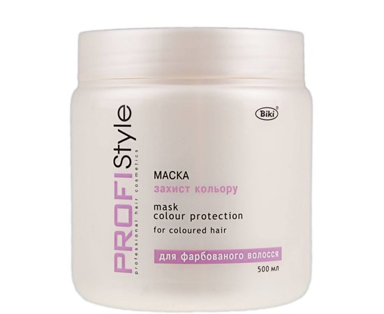 Маска защита цвета ProfiStyle Color Protection, 500 ml, изображение 2 Маска защита цвета ProfiStyle Color Protection, 500 ml, изображение 2