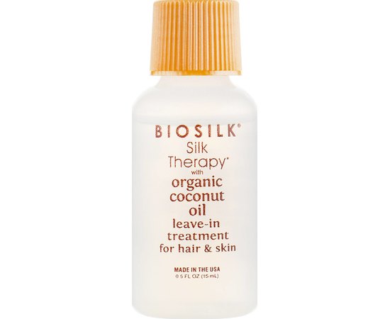 Масло-сыворотка для волос Biosilk Silk Therapy with Organic Coconut Oil Leave-In Treatment