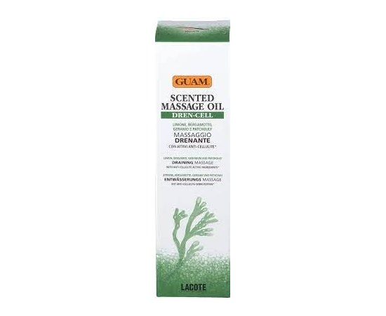 Массажное масло Dren Cell с ароматом Guam Scented Massage Oil Dren-Cell, 150 ml, изображение 2