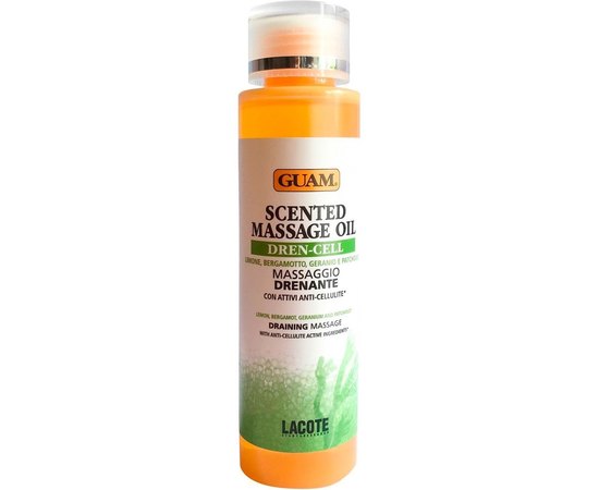 Массажное масло Dren Cell с ароматом Guam Scented Massage Oil Dren-Cell, 150 ml