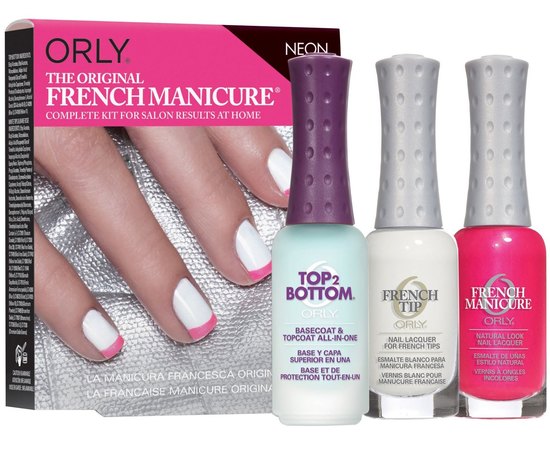 Orly French Manicure 3 од. Набір Neon FX, фото 