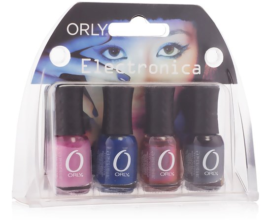 Набор лаков для ногтей Orly Electronica Mini, 4 шт, изображение 2