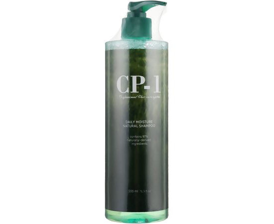 Натуральний зволожуючий шампунь для щоденного застосування CP-1 Daily Moisture Natural Shampoo, 500 ml, фото 