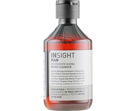 Очищающее средство для бороды Insight Man Detergente Barba Beard Cleanser, 250 ml