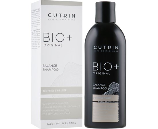 Оригинальный шампунь балансирующий  Cutrin Bio+ Original Balance Shampoo, 200 ml, изображение 2