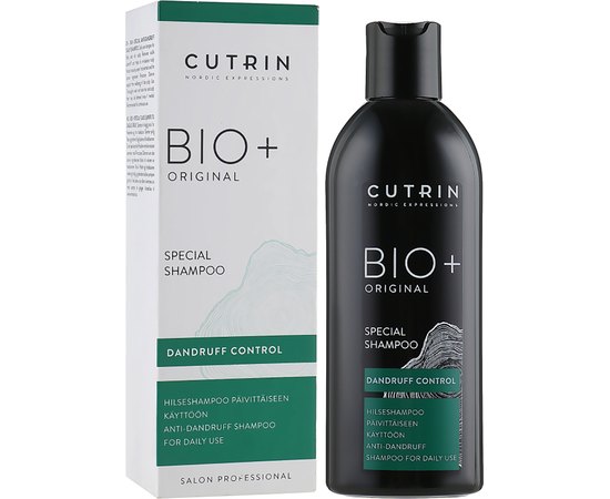 Оригинальный специальный поддерживающий шампунь от перхоти Cutrin Bio+ Original Special Shampoo, 200 ml, изображение 2