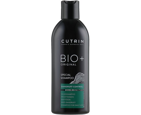 Оригинальный специальный поддерживающий шампунь от перхоти Cutrin Bio+ Original Special Shampoo, 200 ml