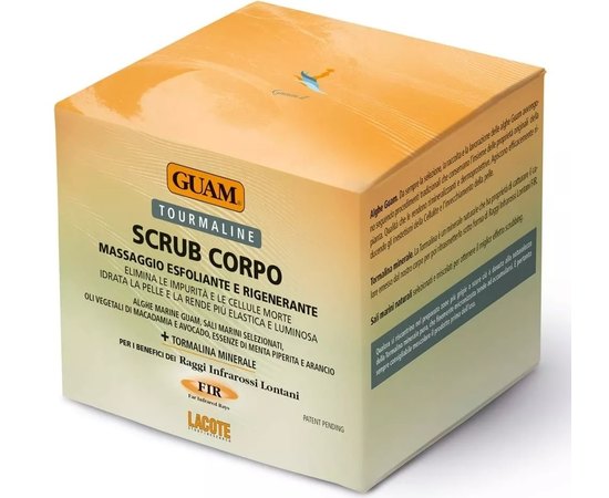 GUAM Tourmaline Скраб для тіла з розігріваються дією, 600 г, фото _ab__is.image_number.default