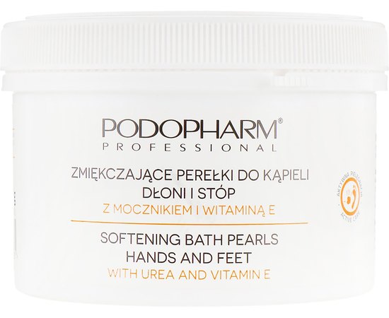 Смягчающие шарики для ванн с 97% мочевины Podopharm Softening Bath Pearls, 400 g