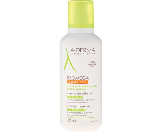 Смягчающий крем для тела A-Derma Exomega Control Emollient Cream, изображение 2