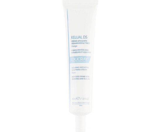 Смягчающий крем для устранения шелушения Ducray Kelual Ds Squamo-Reducing Soothing Cream, 40 ml, изображение 2