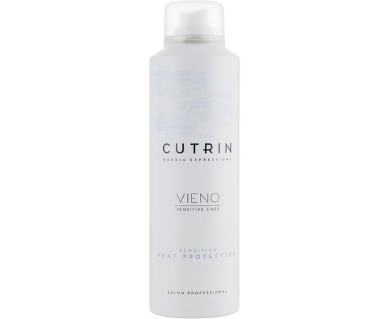 Термозахисний спрей без аромату Cutrin Vieno Sensitive Heat Protection Spray, 200 мл, фото 