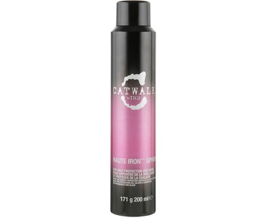 Tigi Catwalk Sleek Mystique Haute Iron Spray - Термозахисної спрей для блиску волосся, 200 мл, фото 