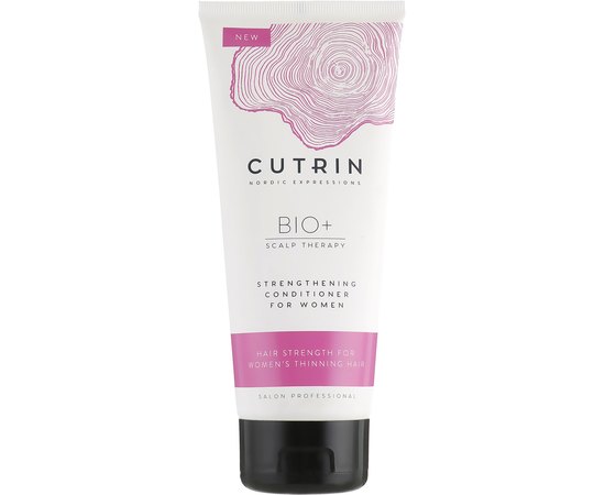 Укрепляющий кондиционер против выпадения волос у женщин Cutrin Bio+ Strengthening Conditioner For Women, 200 ml