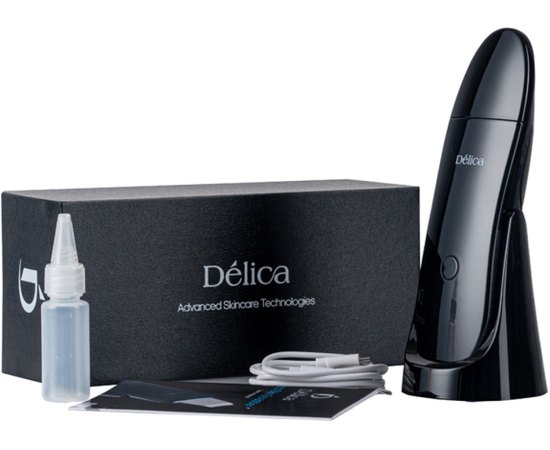 Ультразвуковой скрабер с автоматическим атомайзером Delica (черный), изображение 5