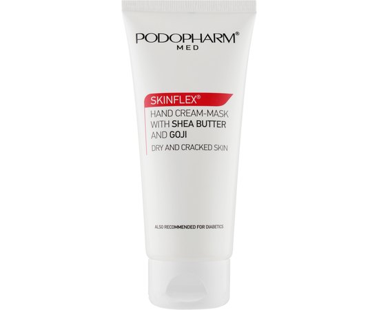 Увлажняющая крем-маска для рук с адаптогеном и молозивом Podopharm Skinflex Hand Cream Mask with Adaptogens and Colostrum, изображение 2