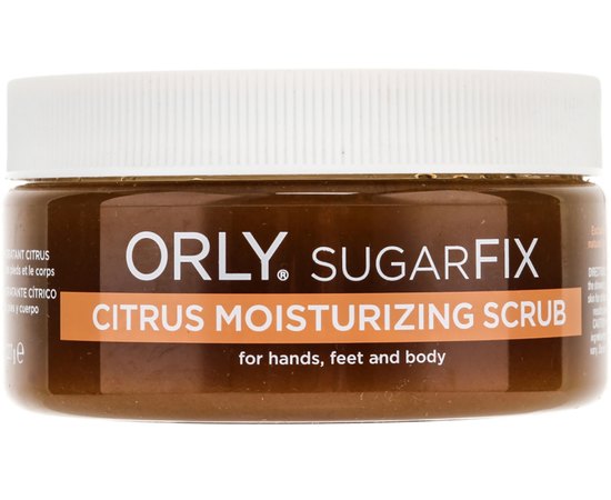 Увлажняющий скраб с цитрусом Orly SugarFix Citrus, 227 ml, изображение 2