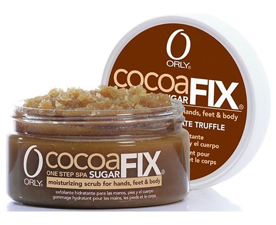 Увлажняющий скраб с шоколадом и трюфелем Orly SugarFix Cocoa, изображение 2