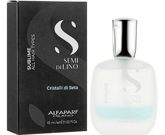 Alfaparf Milano Semi Di Lino Sublime Cristalli Di Seta Двофазна сироватка для розгладження волосся, 125 мл, фото _ab__is.image_number.default Alfaparf Milano Semi Di Lino Sublime Cristalli Di Seta Двофазна сироватка для розгладження волосся, 125 мл, фото _ab__is.image_number.default