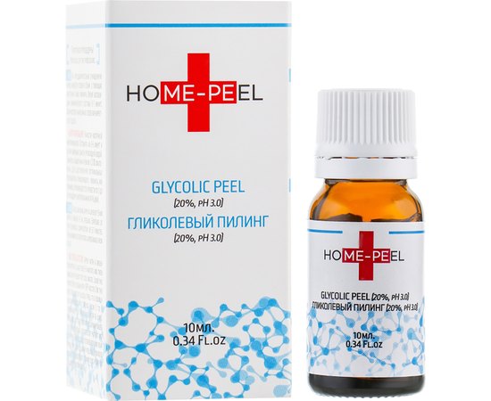 Home-Peel Glycolic Peel Гліколевий пілінг 20% рН 3.0, 10 мл, фото _ab__is.image_number.default