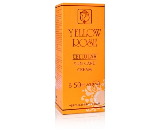 Крем антивозрастной солнцезащитный SPF 50 Yellow Rose Cellular Sun Care Cream, 50 ml, изображение 3