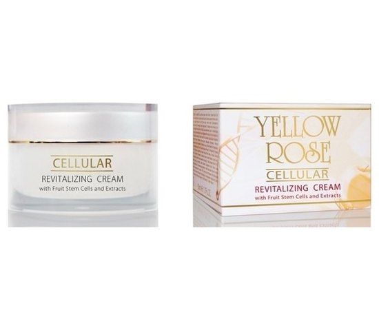 Крем со стволовыми клетками Yellow Rose Cellular Revitalizing Cream, 50 ml, изображение 2